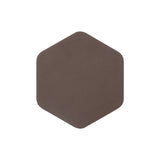 Coffee Tone Vertical Hexagonal Magnetic Wall Lamp, 12W LED, 3000K Warm White.
