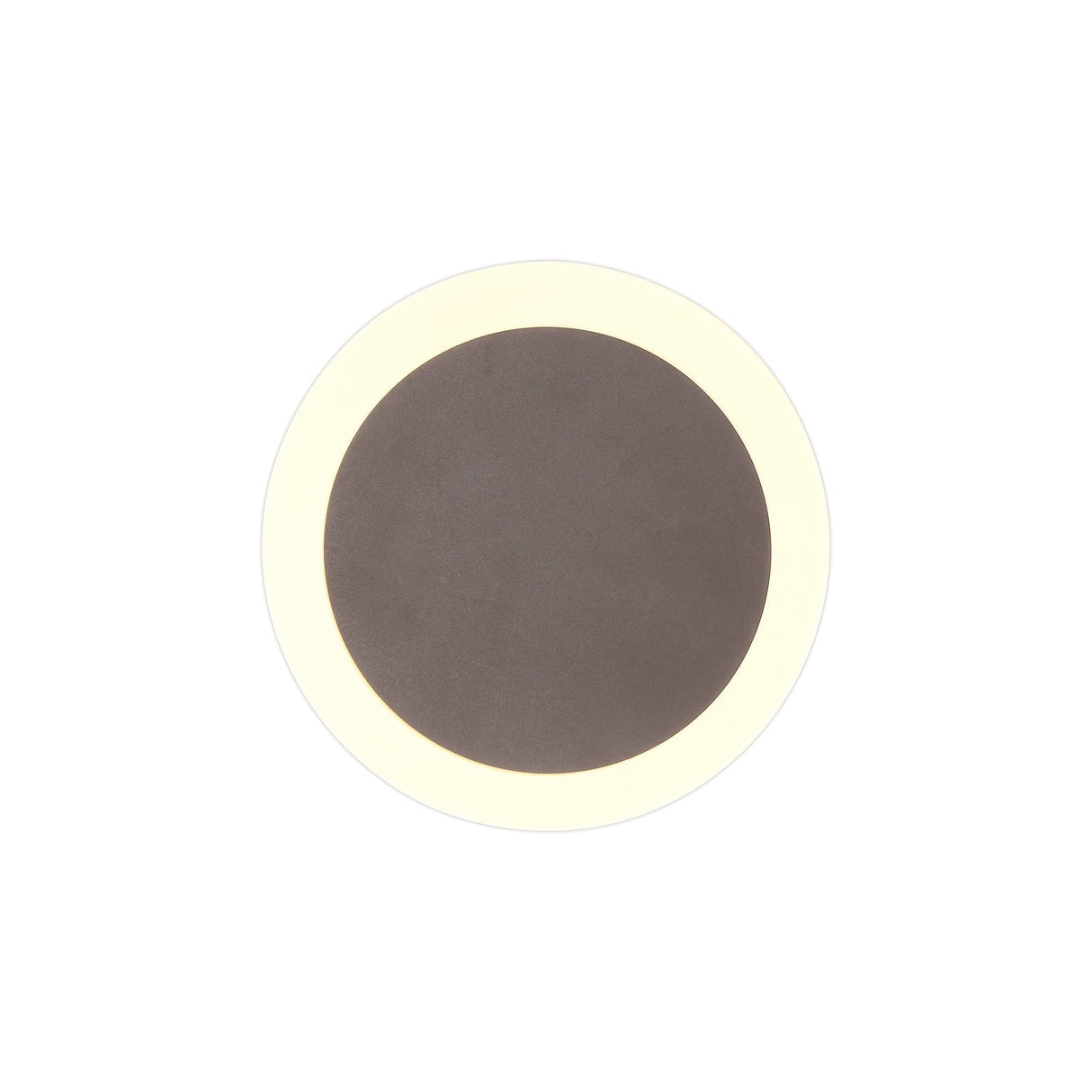 Magnetic Wall-Mounted LED Lamp, 12W, Warm Coffee/Acrylic Design, 3000K, 498lm