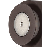 Hexagonal Coffee LED Wall Lamp with Frosted Acrylic Diffuser, 12W 3000K 498lm