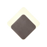 Contemporary Diamond Design Magnetic Wall Lamp, 12W LED 3000K, Frosted Acrylic Diffuser