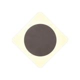 Elegant Magnetic Wall Lamp with Frosted Diffuser, 12W LED 3000K 498lm