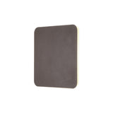 Modern Square Magnetic Base LED Wall Lamp with Coffee Finish and Frosted Diffuser