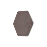 Hexagonal Warm White LED Wall Lamp with Magnetic Base and Coffee Frosted Diffuser