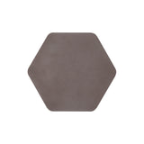Hexagonal Warm White LED Wall Lamp with Magnetic Base and Coffee Frosted Diffuser