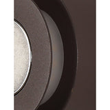 Magnetic Base Wall Lamp, 12W LED, Warm White 3000K, 498lm, Vertical Hexagonal Design, Coffee Finish with Frosted Acrylic Diffuser