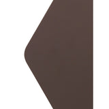 Sleek Magnetic Wall Lamp with Coffee Finish and Frosted Diffuser, 12W LED 3000K 498lm