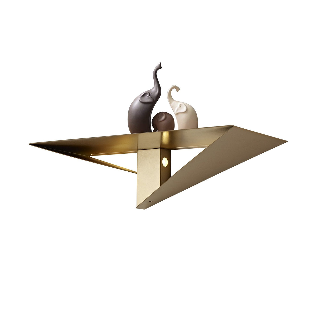 Elegant Gold LED Wall Sconce, 6W, 3000K, 238lm, 3-Year Warranty