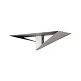 Sleek Silver LED Wall Lamp, 6W, 3000K, 238lm, 3-Year Warranty