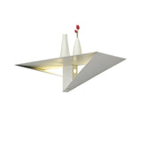 Sleek White Wall Lamp with Dual 3W LEDs, 3000K Warm Glow, 238 Lumens, 3-Year Warranty