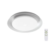 Modern LED Ceiling Light with Bluetooth Speaker and Smart Control, 3-Year Warranty