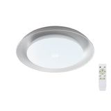 Modern LED Ceiling Light with Bluetooth Speaker and Smart Control, 3-Year Warranty