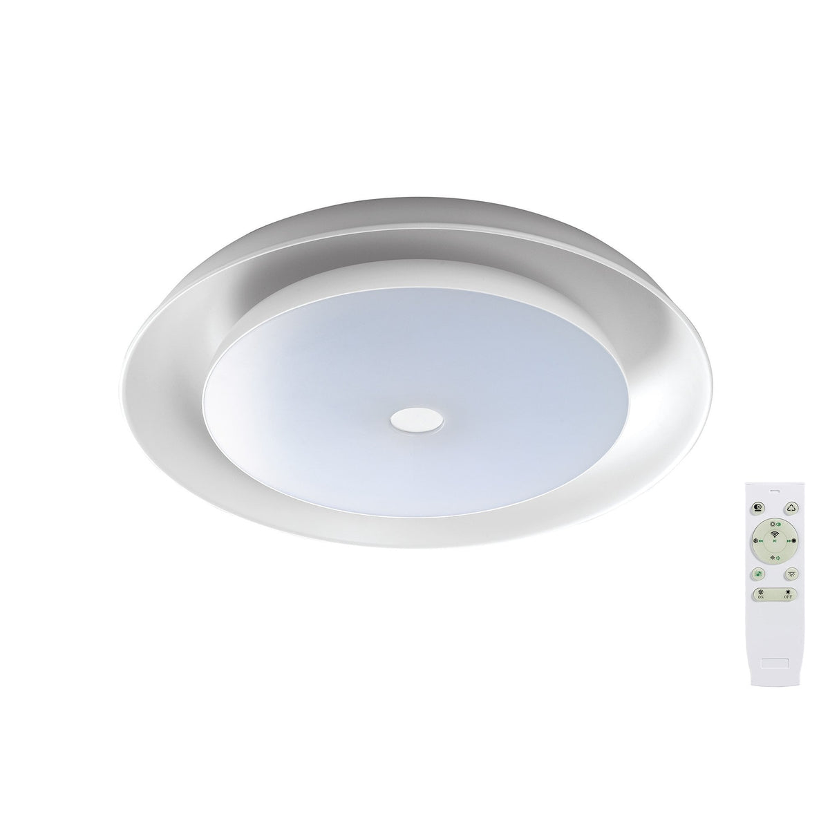 Modern LED Ceiling Light with Bluetooth Speaker and Smart Control, 3-Year Warranty