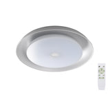 Modern LED Ceiling Light with Bluetooth Speaker and Smart Control, 3-Year Warranty