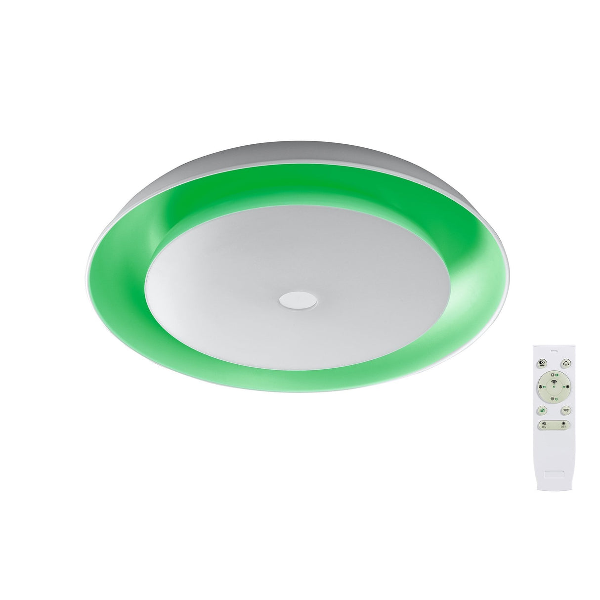 Modern LED Ceiling Light with Bluetooth Speaker and Smart Control, 3-Year Warranty