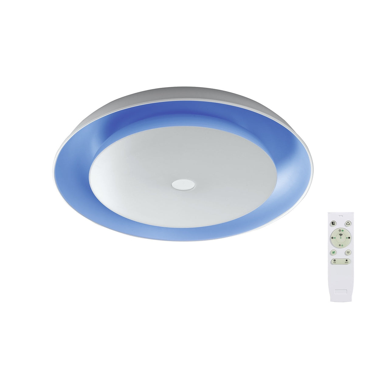 Modern LED Ceiling Light with Bluetooth Speaker and Smart Control, 3-Year Warranty