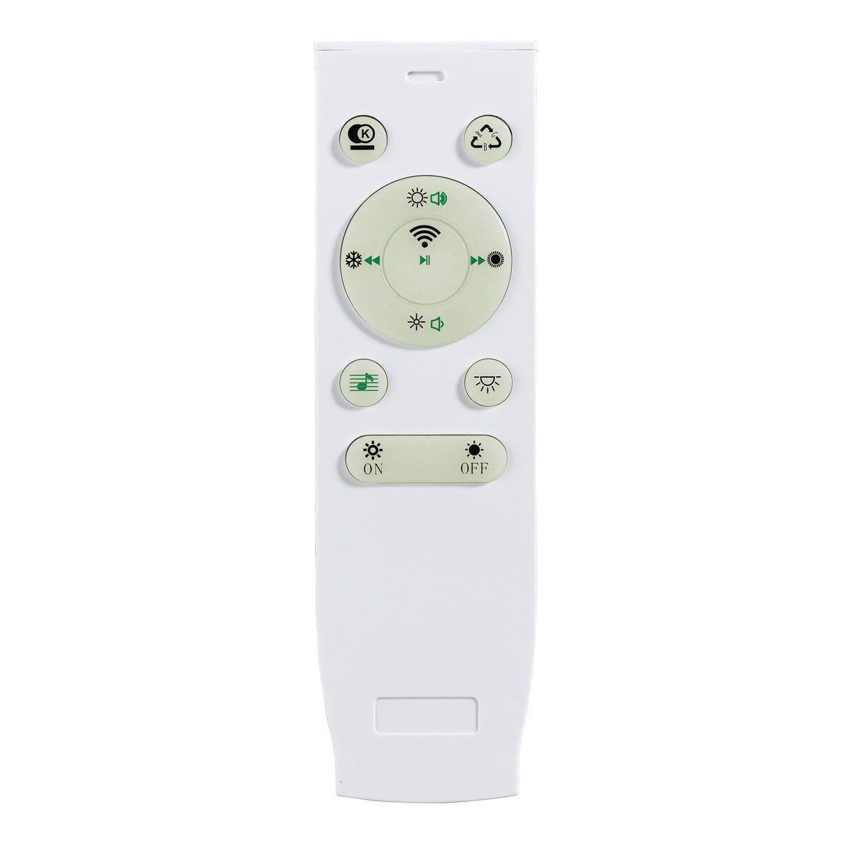 Modern LED Ceiling Light with Bluetooth Speaker and Smart Control, 3-Year Warranty