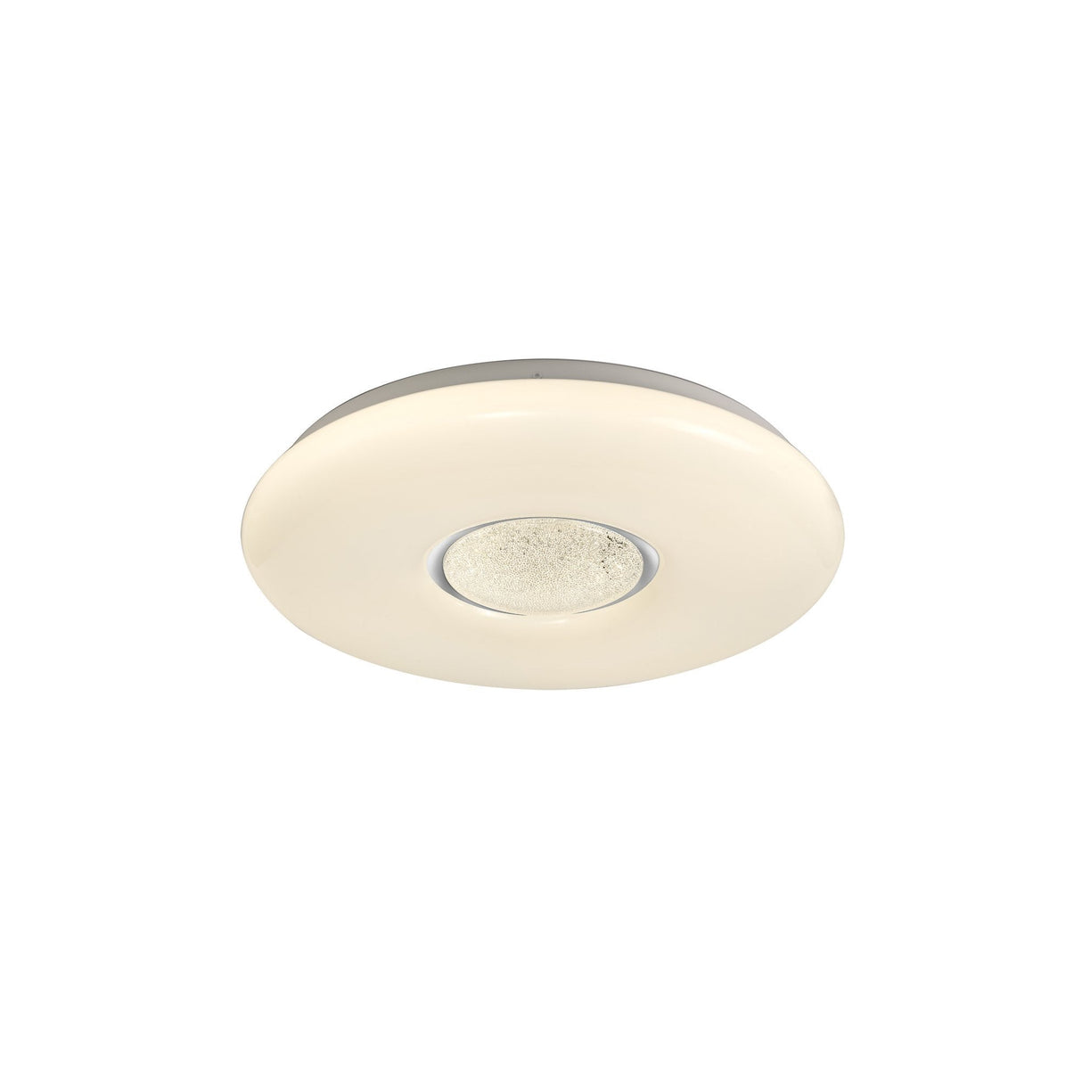 Ceiling Light with Switchable 24W LED, 3 CCT Modes, Opal White Finish, 2032lm, 3-Year Warranty