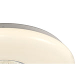 Ceiling Light with Switchable 24W LED, 3 CCT Modes, Opal White Finish, 2032lm, 3-Year Warranty