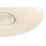 Ceiling Light with Switchable 24W LED, 3 CCT Modes, Opal White Finish, 2032lm, 3-Year Warranty