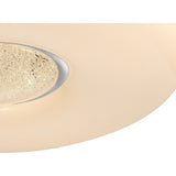 Ceiling Light with Switchable 24W LED, 3 CCT Modes, Opal White Finish, 2032lm, 3-Year Warranty