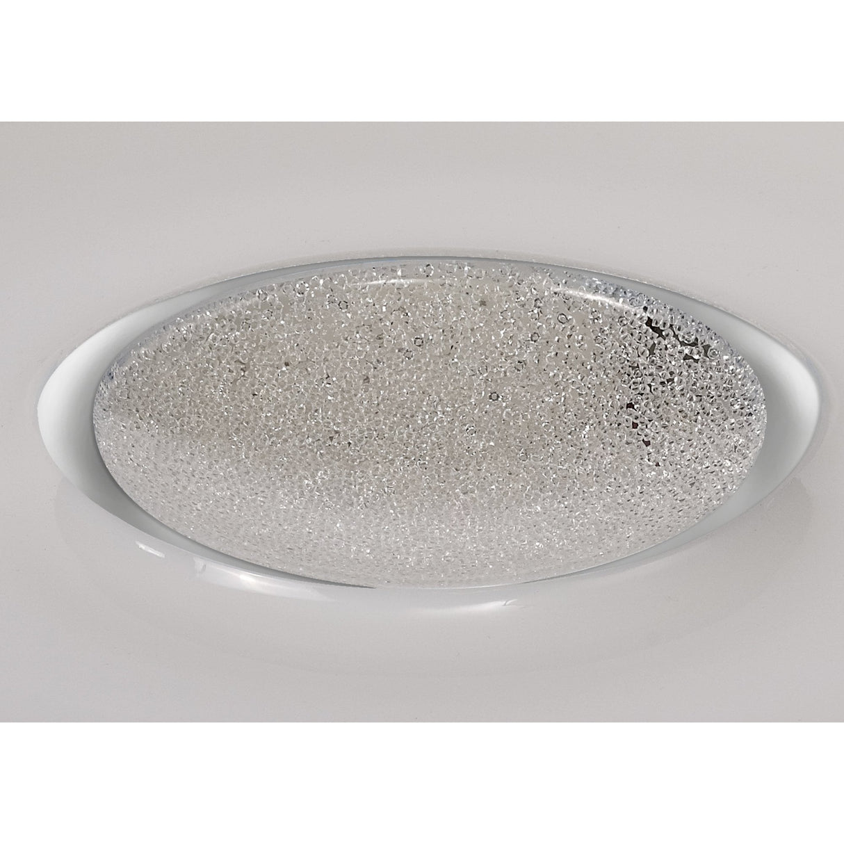 Ceiling Light with Switchable 24W LED, 3 CCT Modes, Opal White Finish, 2032lm, 3-Year Warranty