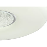 Ceiling Light with Switchable 24W LED, 3 CCT Modes, Opal White Finish, 2032lm, 3-Year Warranty