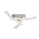 Modern White Triple LED Ceiling Light Fixture, 13W, 4000K, 2342lm, 3-Year Warranty