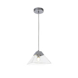 Elegance Pendant Light, 1 E14 Bulb, Polished Chrome Finish