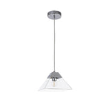 Elegance Pendant Light, 1 E14 Bulb, Polished Chrome Finish