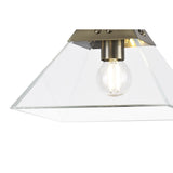 Elegant Antique Brass Pendant Light, E14 Fitting