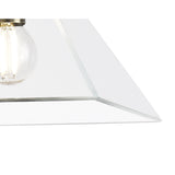 Elegant Antique Brass Pendant Light, E14 Fitting