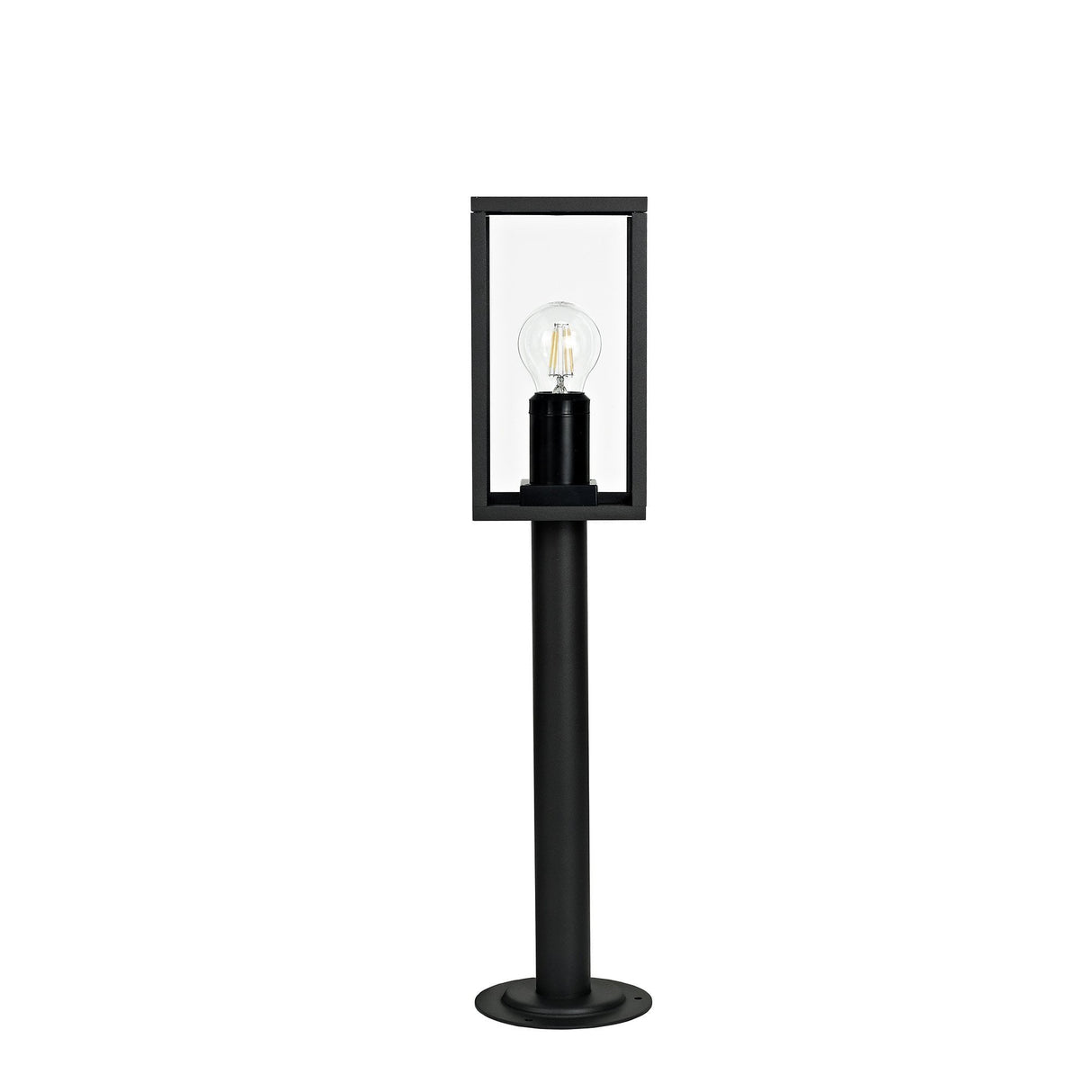 Graphite Black Outdoor Post Light, E27, IP54, 2-Year Warranty