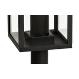 Graphite Black Outdoor Post Light, E27, IP54, 2-Year Warranty
