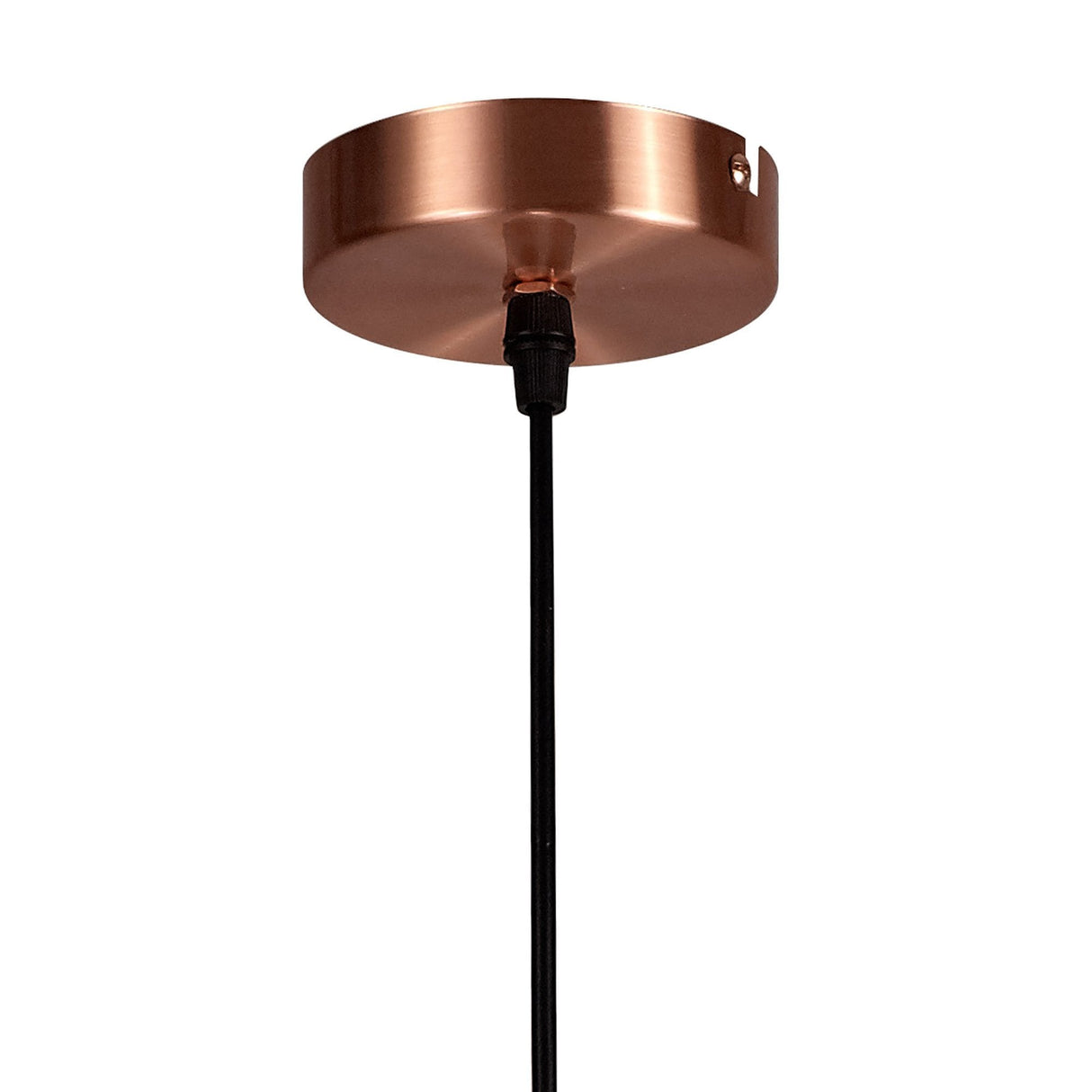 Vintage Elegance Pendant Light, 1 x E27, Antique Copper/Black