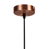 Vintage Elegance Pendant Light, 1 x E27, Antique Copper/Black