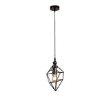 Elegant Black Nickel Pendant Light with Adjustable Drop