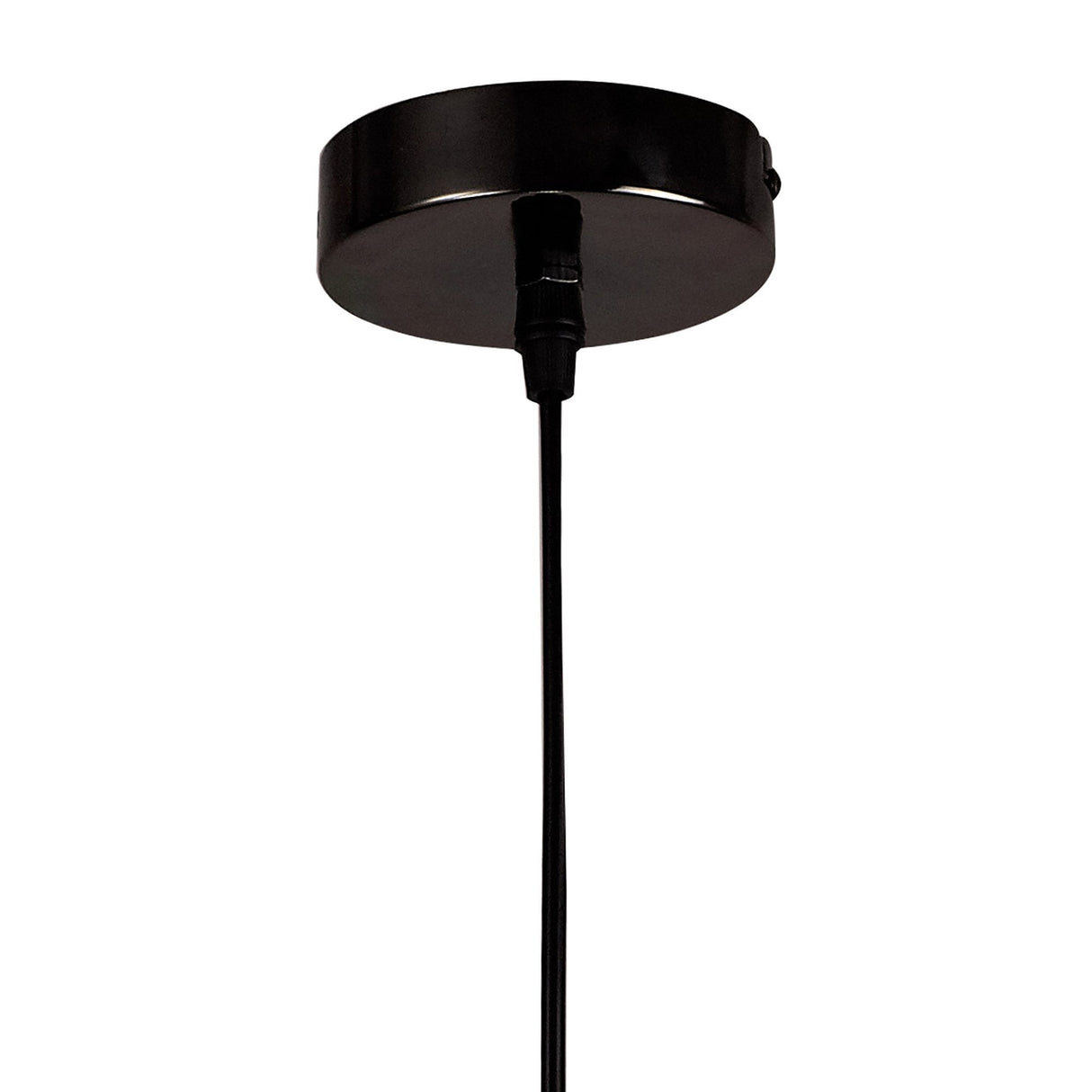 Elegant Black Nickel Pendant Light with Adjustable Drop