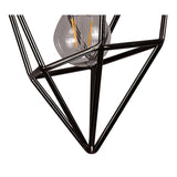 Elegant Black Nickel Pendant Light with Adjustable Drop