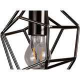 Elegant Black Nickel Pendant Light with Adjustable Drop