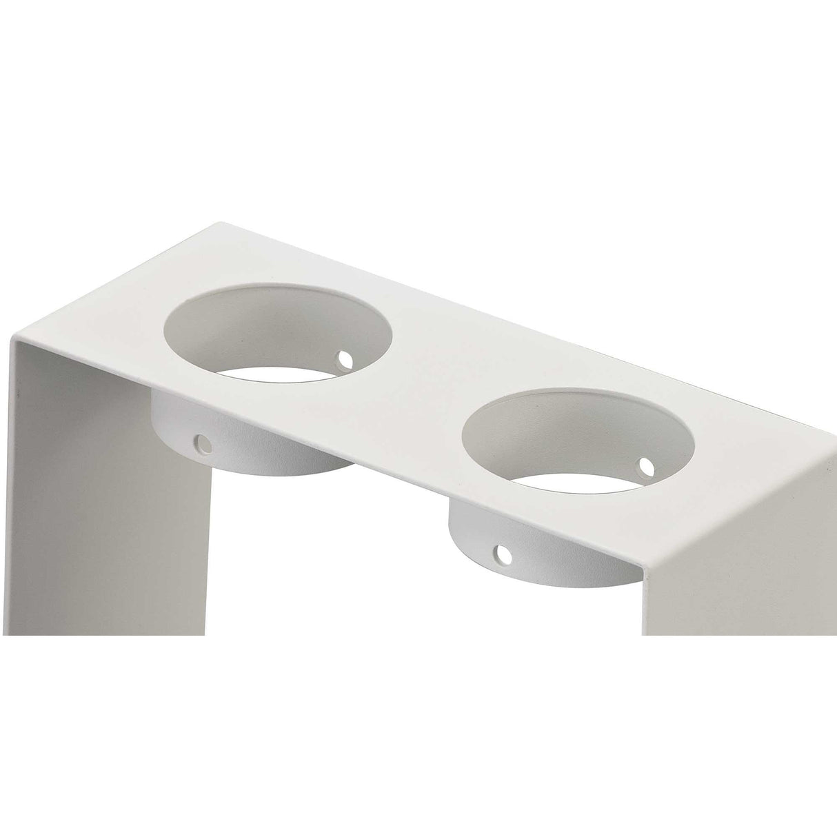 Matt White Dual Light Non-Electric Cover, Elegant Design