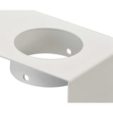 Matt White Dual Light Non-Electric Cover, Elegant Design