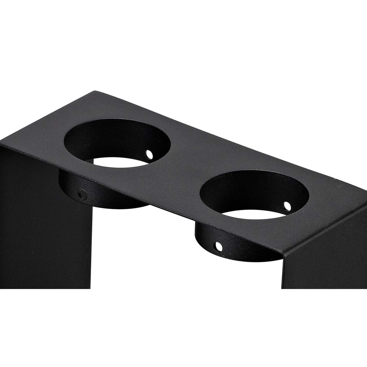 Matte Black Dual Light Cover - Sleek Non-Electric Design