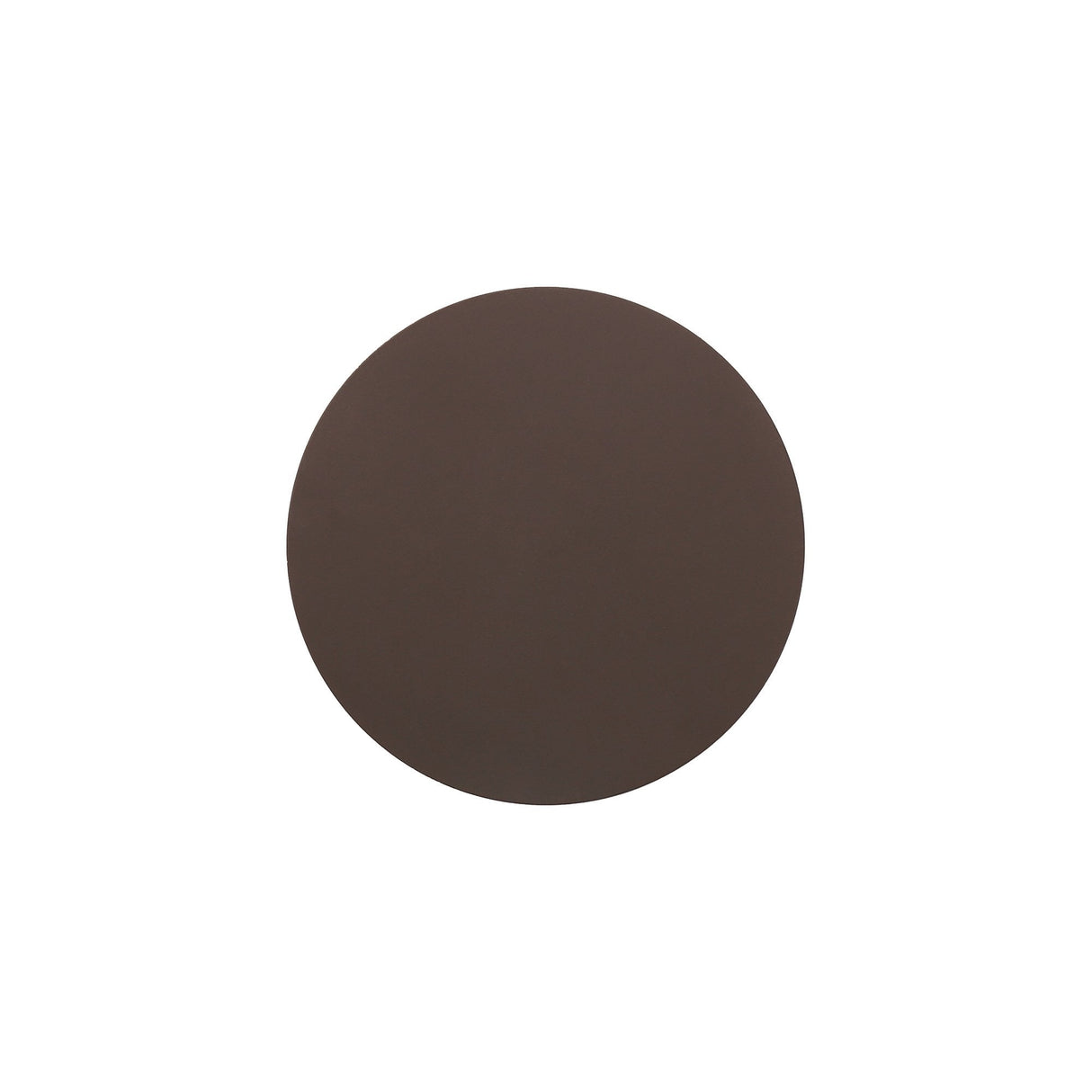 150mm Coffee Round Decorative Wall Plate