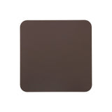 200mm Coffee Finish Square Decorative Wall Plate, Non-Electric