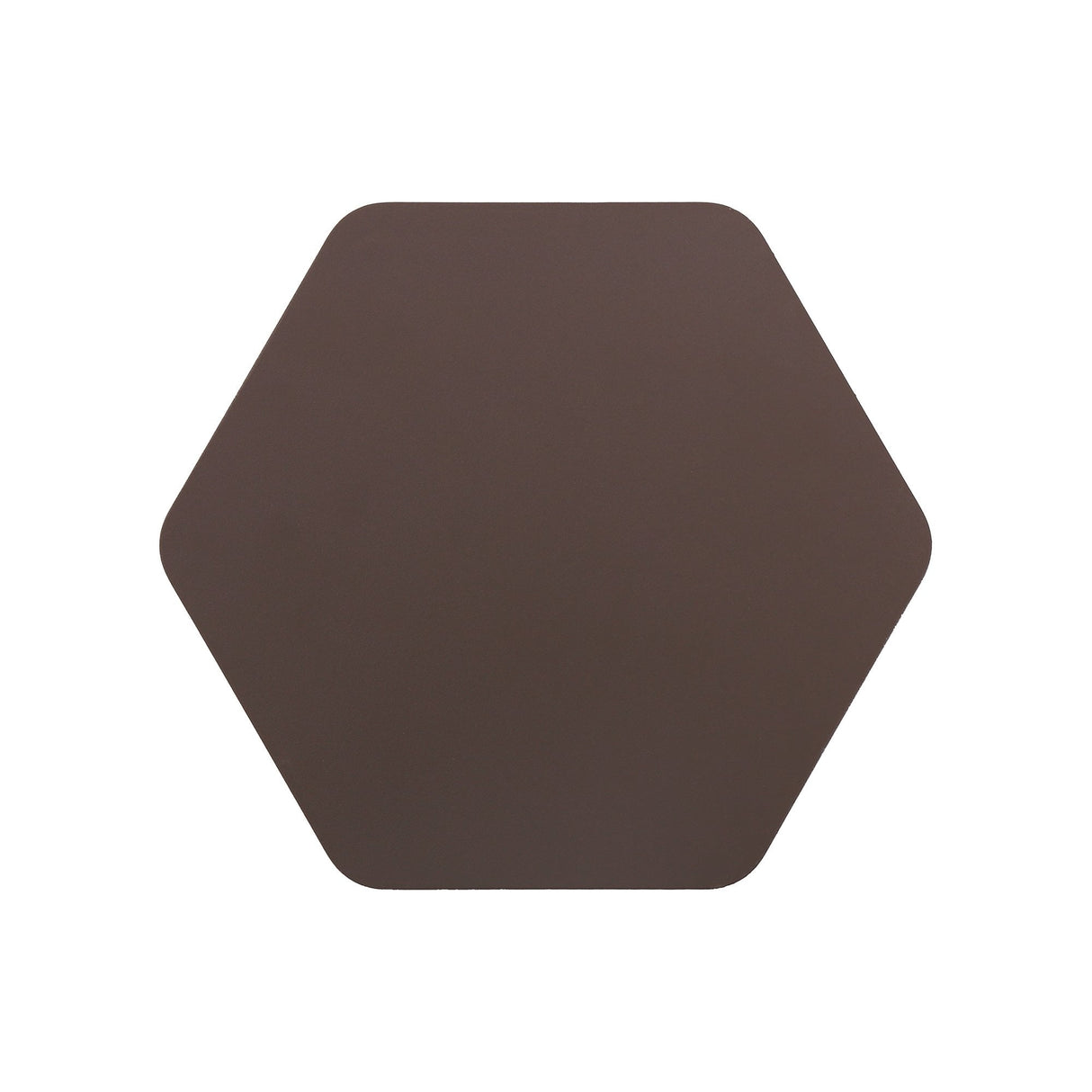 Hexagonal Coffee Plate - Non-Electric 200mm Wall Fixture Accessory