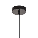 Sleek Black Nickel Pendant Light, 1 x E27 Socket