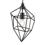 Sleek Black Nickel Pendant Light, 1 x E27 Socket
