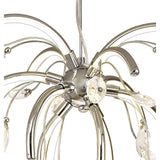 Medium Polished Chrome Pendant, 12 x 2.5W Integrated LED, Warm White 3000K, Elegant Opal Shade, 1243lm, 3-Year Warranty