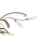 Medium Polished Chrome Pendant, 12 x 2.5W Integrated LED, Warm White 3000K, Elegant Opal Shade, 1243lm, 3-Year Warranty