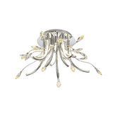 Sleek Ceiling Light, 10 x 3.5W Integrated LEDs, Polished Chrome Finish, 3000K Warm White, 1146 Lumens, 3-Year Warranty